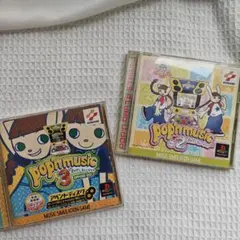 ポップンミュージック2 と3 アペンドディスク プレステ PS1
