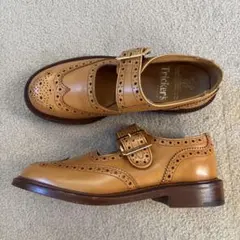 Tricker's メリージェーン　トリッカーズ　 ウィングチップ　バートン Tricker's（トリッカーズ） レディース ウィングチップ メリージェーン