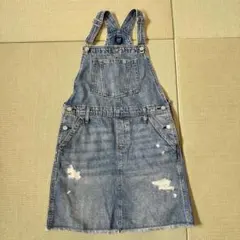 GAP KIDS XL デニムジャンバースカート