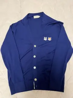 MAISON KITSUNÉ ネイビー カーディガン