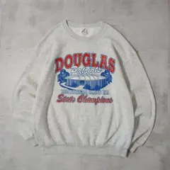 90s USA製　JERZEES　スウェット　カレッジ　スポーツ　チーム　XL