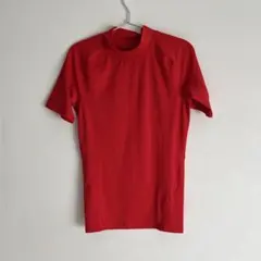 【新品】アンダーアーマー ヒートギア コンプレッション 半袖 赤 LGサイズ