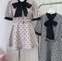 evelyn エブリン リボンロンパース