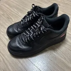 Nike Air Force 1 Supreme ブラック　価格交渉OK