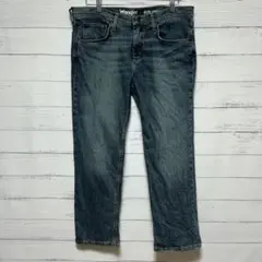 H*ル様 Wrangler ラングラー スリムストレート デニムパンツ 34×2