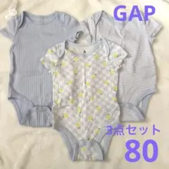 GAP ベビー　肌着　ロンパース 3点セット