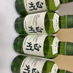 サントリー 白州 シングルモルト 180ml 4本セット - メルカリ