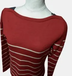 Paul Smith black ポール・スミス ボーダーニット赤と白