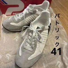 パトリック　スニーカー　Patrick マラソン　MARATHON 41 白