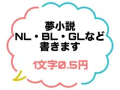 【2名限定 お得プラン】夢小説 3L オーダー オリジナル 夢小説オーダー