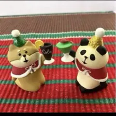 新品　コンコンブルクリスマス　コーラわんこ　他計2点