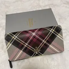 【 Vivienne Westwood 】 チェック柄 長財布