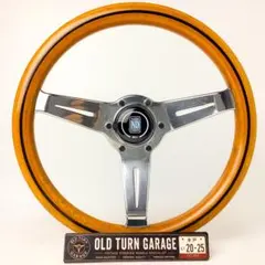 NARDI クラシック ウッドステアリング ゴールドスポーク - メルカリ
