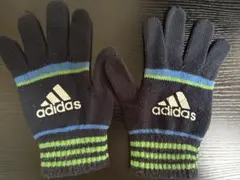 adidas ストライプデザイン ニット手袋のサムネイル