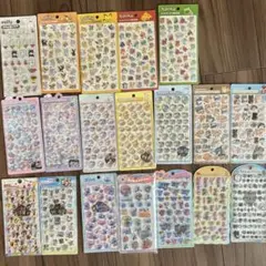 シールまとめ売り　ボンボンドロップ　うるちゅる　コットンパフィなど　19枚セット
