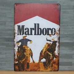 Marlboro レトロ風 ブリキ看板 OK3686