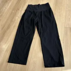 ブラック マタニティパンツ
