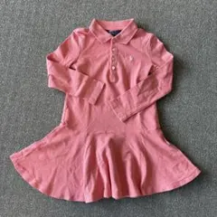 POLO RALPH LAUREN ポロラルフローレン　ピンク ワンピース110