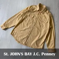 【J.C. Penney】ヴィンテージ長袖シャツ XLのサムネイル