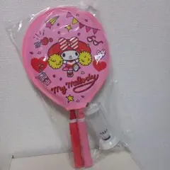 新品 マイメロ マイメロディ バドミントン ラケット キャンプ 運動 遊び
