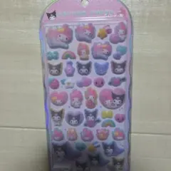 マイメロ&クロミ　コットンパフィー