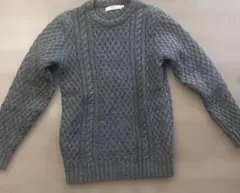 BEAMS LIGHTS グレー ケーブルニットのサムネイル