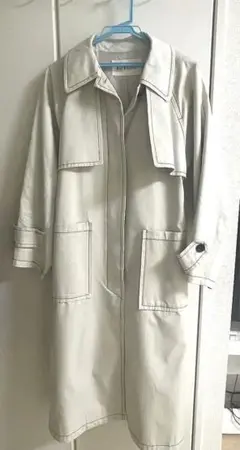 Ray BEAMS 春・秋用 トレンチコート ベージュ ロング丈