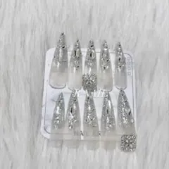 ネイルチップ ちゅるん ワンホン スナ系 ギャル フレンチガーリー マグネット