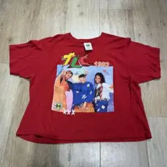 Cross Colours TLC 1992 Tシャツ レッド Mのサムネイル