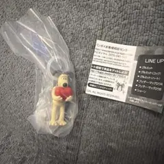 ウォレスとグルミット グルミット ハート キーホルダー