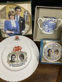 ロイヤル・ウェディング　ダイアナ妃　1981 銀製品　イギリス　Cavalier ロイヤル・ウェディング ダイアナ妃 1981 銀製品 イギリス Cavalier