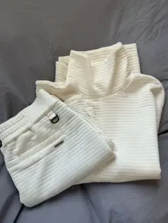 アネンサス:サイドジップキルトジャガードセットアップ