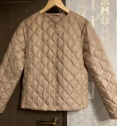 新品未使用UNIQLO WARM PADDED キルティングジャケット Lサイズ