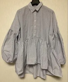 SELECT ELENCARE DUE ストライプシャツチュニック