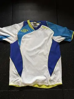 UMBRO サッカーシャツ Lサイズ ホワイト/ブルー