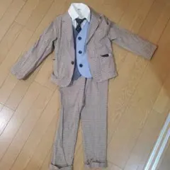 BREEZE フォーマルスーツ 130 チェック