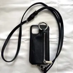 AJEWエジュー　ジップ ストラップ iPhone X/XS/11proケース