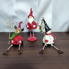 レモンです様専用 クリスマス飾り サンタ 雪だるま トナカイ