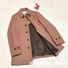 【新品】SHIPS HAMILTON LAMBS WOOLコート キャメル S