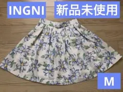 INGNI イング　ミニスカート　　　　フレア　花柄　新品未使用