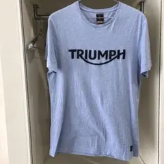【小キズあり】TRIUMPH Tシャツ ライトブルー Lサイズのサムネイル