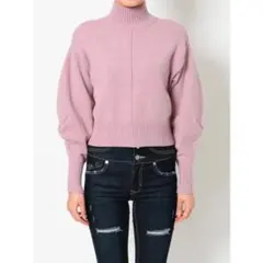 EMODAタックスリーブショートニット美品