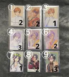 にじさんじ ランダムチェキ風カード 3SKM 2nd 北見遊征 榊ネス 魁星