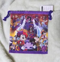 ディズニーリゾート　ディズニーシー　巾着　ハロウィン　ヴィランズ　新品タグ付