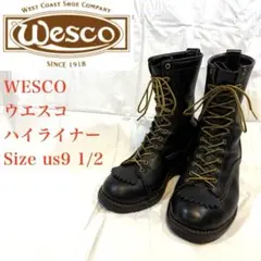 WESCO ウエスコ ハイライナー us9 1/2 黒 2026年最新】ウエスコ ハイライナーの人気アイテム - メルカリ