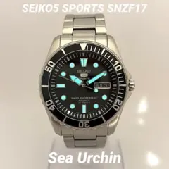 k*n様 【美品】SEIKO5 SNZF17 自動巻 ダイバーズ SeaUrchのサムネイル