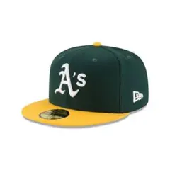 New Era 59FIFTY A's キャップ 7 3/8