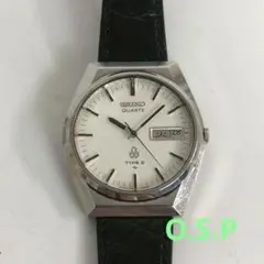 SEIKO セイコー タイプII ヴィンテージ クォーツ 腕時計 メンズ