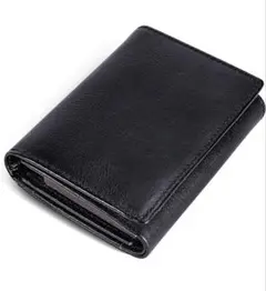 ブラック 二つ折り財布