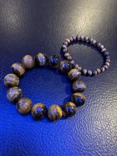 タイガーアイ(虎目)ブレスレット 2点セット